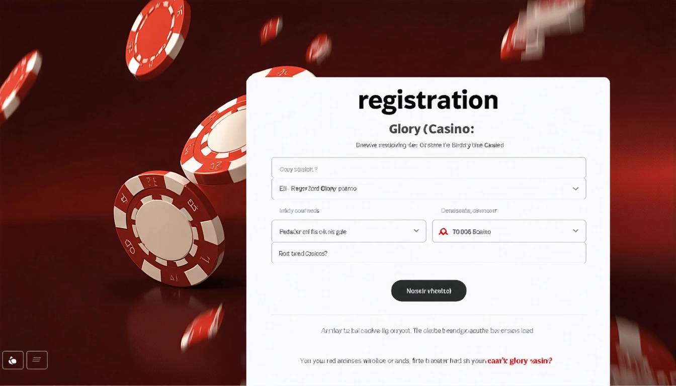 registration Glory Casino